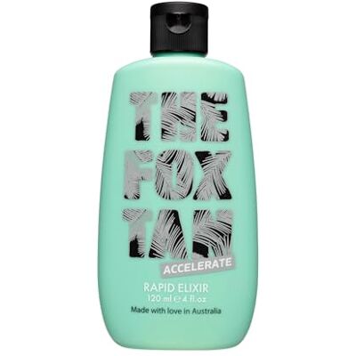 The Fox Tan Rapid Tanning Elixir Amplificateur de Bronzage sans Autobronzant, Crème Bronzante pour le Visage et le Corps, sous le Soleil ou dans le Solarium, 120 ml The Fox Tan Rapid Tanning Elixir Amplificateur de Bronzage sans Autobronzant, Crème Bronzante pour le Visage et le Corps, sous le Soleil ou dans le Solarium, 120 ml