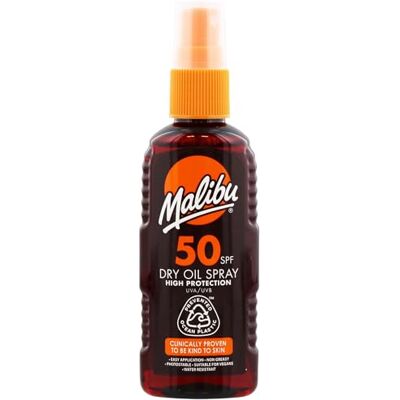 Malibu Spray d'huile sèche 100 ml SPF50 Malibu Spray d'huile sèche 100 ml SPF50