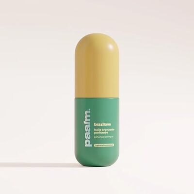 PAALM Cosmetics – Huile Bronzante Brazilove 100 ml – Au Bêta Carotène 5 Pourcent – Accélérateur De Bronzage – Nourrit Et Sublime La Peau – Fini Satiné PAALM Cosmetics – Huile Bronzante Brazilove 100 ml – Au Bêta Carotène 5 Pourcent – Accélérateur De Bronzage – Nourrit Et Sublime La Peau – Fini Satiné