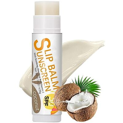 Lambo Baume à lèvres SPF 30 soin des lèvres bio super doux et hydratants, baume à lèvres bio, SPF 30, protection solaire, goût fruit, hydratant longue durée Lambo Baume à lèvres SPF 30 soin des lèvres bio super doux et hydratants, baume à lèvres bio, SPF 30, protection solaire, goût fruit, hydratant longue durée