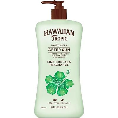 Hawaiian Tropic Lime Coolada After Sun Moisturizing Lotion, 16-Ounces by Playtex/Banana Boat Hawaiian Tropic Lime Coolada After Sun Moisturizing Lotion, 16-Ounces by Playtex/Banana Boat