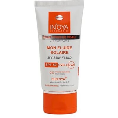 IN'OYA Sonnenmilch LSF 50 UVB & UVA Sun'oya hoher Sonnenschutz für Gesicht und Körper, 50 ml IN'OYA Sonnenmilch LSF 50 UVB & UVA Sun'oya hoher Sonnenschutz für Gesicht und Körper, 50 ml