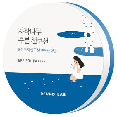 ROUND LAB Coussin solaire hydratant au jus de bouleau SPF 50+ PA++++ 15 g ROUND LAB Coussin solaire hydratant au jus de bouleau SPF 50+ PA++++ 15 g