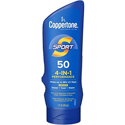 Coppertone Sport Lotion solaire SPF 50, 237 ml Coppertone Sport Lotion solaire SPF 50, 237 ml
