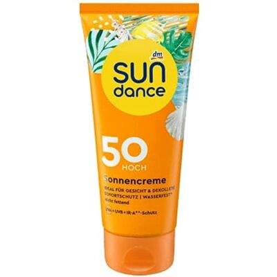 sundance(サンダンス) SUNDANCE Crème solaire SPF 50, 100 ml, imperméable, végétalienne sundance(サンダンス) SUNDANCE Crème solaire SPF 50, 100 ml, imperméable, végétalienne