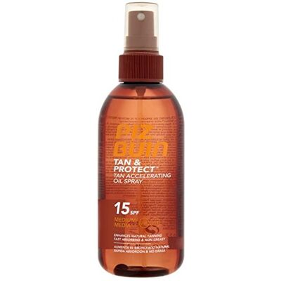 Piz Buin Tan & Protect Spray bronzant SPF 15 intensifiant 150 ml Piz Buin Tan & Protect Spray bronzant SPF 15 intensifiant 150 ml