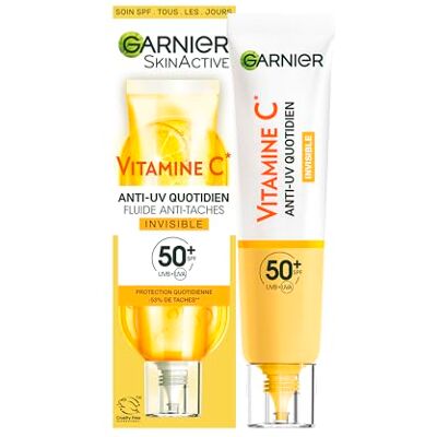 Garnier Vitamine C Anti-UV Quotidien Invisible SPF 50-40ml Garnier Vitamine C Anti-UV Quotidien Invisible SPF 50-40ml