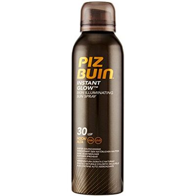 Piz Buin Instant Glow Sun Illuminating Sun Sprat 30 SPF haute 150 ml Piz Buin Instant Glow Sun Illuminating Sun Sprat 30 SPF haute 150 ml