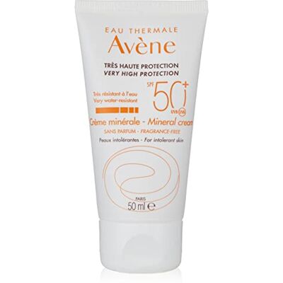 Avene Crème solaire écran minéral Spf50+ 1 unité Avene Crème solaire écran minéral Spf50+ 1 unité
