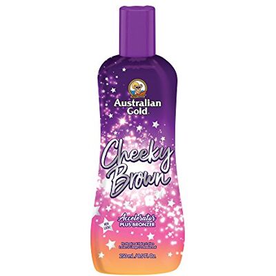 Australian Gold Accélérateur de bronzage Cheeky Brown (à base d'agents bronzants et d'extraits d'herbes aromatiques) 250 ml Australian Gold Accélérateur de bronzage Cheeky Brown (à base d'agents bronzants et d'extraits d'herbes aromatiques) 250 ml