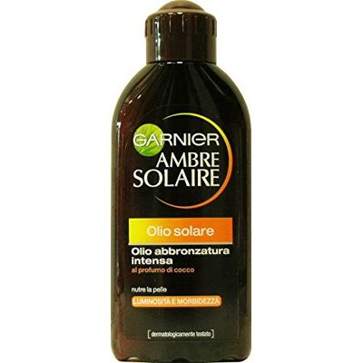 Garnier AMBRE SOLAIRE Huile Solaire Coco Bronzage Intense 200 Ml Garnier AMBRE SOLAIRE Huile Solaire Coco Bronzage Intense 200 Ml