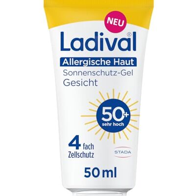 Ladival Gel pour peau allergique visage SPF 50+ 50 ml Ladival Gel pour peau allergique visage SPF 50+ 50 ml