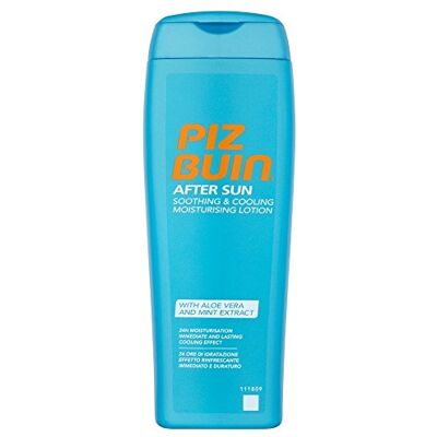 Piz Buin Lotion hydratante apaisante et rafraîchissante 200 ml Piz Buin Lotion hydratante apaisante et rafraîchissante 200 ml