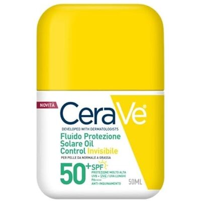 CeraVe Fluide protecteur invisible Oil Control SPF50+ 50 ml CeraVe Fluide protecteur invisible Oil Control SPF50+ 50 ml