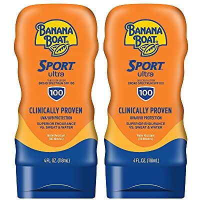 BANANA BOAT Sport Performance Sunblock Lotion SPF 100, 4-Ounce Bottles (Pack of 2) by BANANA BOAT Sport Performance Sunblock Lotion SPF 100, 4-Ounce Bottles (Pack of 2) by