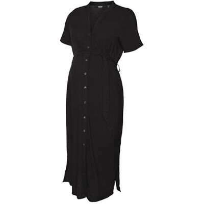 VERO MODA Vmmvica S/S Shirt Dress Ga Noos Vmmvica S/S Robe Ga Noos Femme (lot de 1) VERO MODA Vmmvica S/S Shirt Dress Ga Noos Vmmvica S/S Robe Ga Noos Femme (lot de 1)