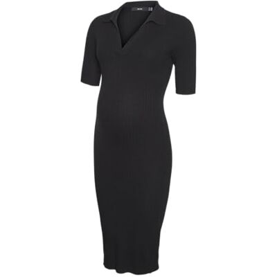 VERO MODA Vmmholly 2/4 Polo Dress Ga Noos Vmmholly Robe polo 2/4 Ga Noos Femme (lot de 1) Robe tricotée VERO MODA Vmmholly 2/4 Polo Dress Ga Noos Vmmholly Robe polo 2/4 Ga Noos Femme (lot de 1) Robe tricotée