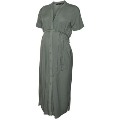 VERO MODA Vmmvica S/S Shirt Dress Ga Noos Vmmvica S/S Robe Ga Noos Femme (lot de 1) VERO MODA Vmmvica S/S Shirt Dress Ga Noos Vmmvica S/S Robe Ga Noos Femme (lot de 1)