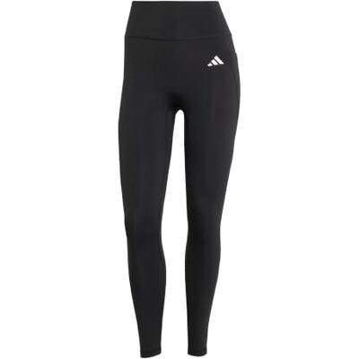 adidas Femme Optime Essentials Workout 7/8 Leggings Tights, black, M adidas Femme Optime Essentials Workout 7/8 Leggings Tights, black, M