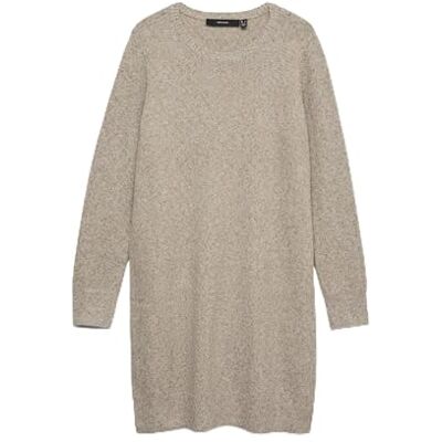 VERO MODA Vmmdoffy Ls O-neck Dress Ga Noos Robe en tricot Femme (lot de 1) VERO MODA Vmmdoffy Ls O-neck Dress Ga Noos Robe en tricot Femme (lot de 1)