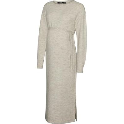 VERO MODA Vmmlefile Ls Boatneck Calf Dress Noos Robe en tricot Femme (lot de 1) VERO MODA Vmmlefile Ls Boatneck Calf Dress Noos Robe en tricot Femme (lot de 1)