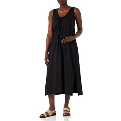 SUPERMOM Dress Sleeveless Vetiver Robe, Noir-P090, 34 Femme SUPERMOM Dress Sleeveless Vetiver Robe, Noir-P090, 34 Femme