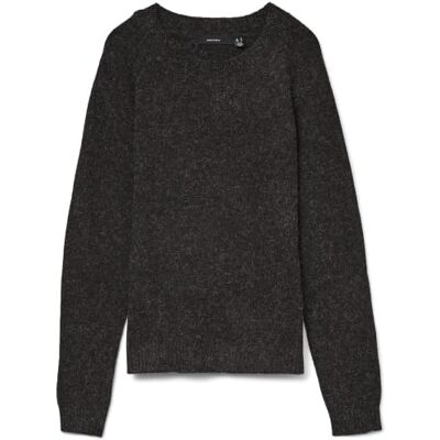 VERO MODA Vmmdoffy Ls Ga Noos Blouse à col rond pour femme, 1 pièce VERO MODA Vmmdoffy Ls Ga Noos Blouse à col rond pour femme, 1 pièce