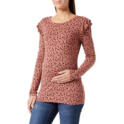 Noppies Maternity Tee Spiro Long Sleeve Allover Print T-Shirt, Cedar Wood-P894, XS Femme, Cedar Wood P894, 36 Noppies Maternity Tee Spiro Long Sleeve Allover Print T-Shirt, Cedar Wood-P894, XS Femme, Cedar Wood P894, 36