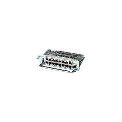 Cisco Systems EtherSwitch Service Module Commutateur Géré 16 x 10/100 + 1 x 10/100/1000 Module enfichable Cisco Systems EtherSwitch Service Module Commutateur Géré 16 x 10/100 + 1 x 10/100/1000 Module enfichable