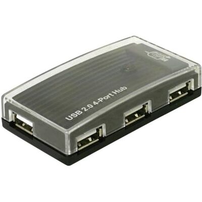DeLOCK Hub USB 2.0 externe 4 ports (Import Allemagne) DeLOCK Hub USB 2.0 externe 4 ports (Import Allemagne)