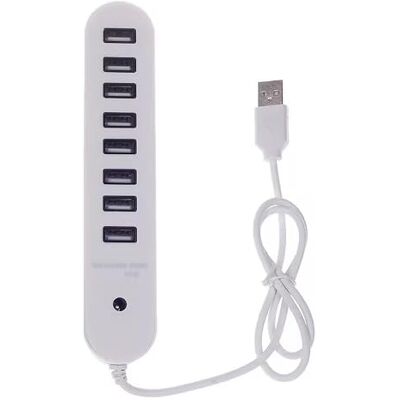 Generic 8 ports USB 2.0 Data HUB High Speed Splitter Extender Câble USB intégré Generic 8 ports USB 2.0 Data HUB High Speed Splitter Extender Câble USB intégré
