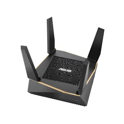 Asus RT-AX92U Système Wi-Fi maillée AX6100 Wi-Fi 6 Trible Bande Réglages SSID Sécurité AiProtection Pro à vie par TrendMicro Contrôles parentaux avancés Installation facile Noir Asus RT-AX92U Système Wi-Fi maillée AX6100 Wi-Fi 6 Trible Bande Réglages SSID Sécurité AiProtection Pro à vie par TrendMicro Contrôles parentaux avancés Installation facile Noir
