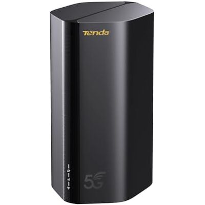 Tenda Routeur 5G NR SIM, Routeur Wi-FI 6 Mesh AX1800, Box 5G, Easy Mesh, Plug&Play, 2 Ports Gigabit, Connecte Jusqu’à 128 Appareils, WPA3, Compatible Toutes SIM Tous Opérateurs(5G03) Tenda Routeur 5G NR SIM, Routeur Wi-FI 6 Mesh AX1800, Box 5G, Easy Mesh, Plug&Play, 2 Ports Gigabit, Connecte Jusqu’à 128 Appareils, WPA3, Compatible Toutes SIM Tous Opérateurs(5G03)