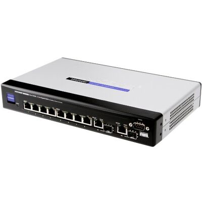 Linksys Cisco Small Business SRW208MP-EU Commutateur 8 ports 10/100 2 Go MaxPowerPoE Linksys Cisco Small Business SRW208MP-EU Commutateur 8 ports 10/100 2 Go MaxPowerPoE