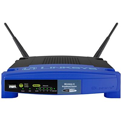 Linksys WRT54GL Routeur sans fil Wifi 54G Open source avec switch 4 ports Linksys WRT54GL Routeur sans fil Wifi 54G Open source avec switch 4 ports