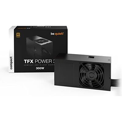 be quiet! TFX Power 3 300W Gold unité d'alimentation d'énergie 20+4 pin ATX Noir be quiet! TFX Power 3 300W Gold unité d'alimentation d'énergie 20+4 pin ATX Noir