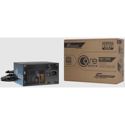 Seasonic Bloc d'alimentation 750 W Core GC-750 ATX3 (80+Gold) Seasonic Bloc d'alimentation 750 W Core GC-750 ATX3 (80+Gold)