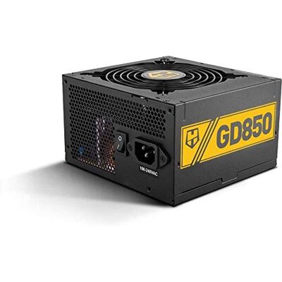 Xtreme Hummer GD 850 -NXHUMMER850GD- 850W, Source de Courant, Certifié 80 Plus Gold Ventilateur 120 mm Ultra-Silencieux, Compatible ATX12v, entrée 230W, Noir Xtreme Hummer GD 850 -NXHUMMER850GD- 850W, Source de Courant, Certifié 80 Plus Gold Ventilateur 120 mm Ultra-Silencieux, Compatible ATX12v, entrée 230W, Noir