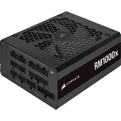 Corsair RM1000x unité d'alimentation d'énergie 1000 W 24-pin ATX ATX Noir Corsair RM1000x unité d'alimentation d'énergie 1000 W 24-pin ATX ATX Noir