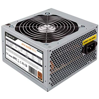 Unykach Alimentation ATX 500W 80 Plus Bronze, Ventilateur de 120 mm Ultra Silencieux, Spécial pour Professionnels et Gaming, Facteur de Puissance APFC Unykach Alimentation ATX 500W 80 Plus Bronze, Ventilateur de 120 mm Ultra Silencieux, Spécial pour Professionnels et Gaming, Facteur de Puissance APFC