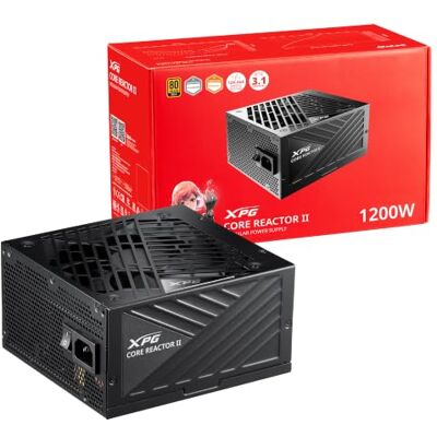 XPG CORE Reactor II Bloc d'alimentation doré 1200 W XPG CORE Reactor II Bloc d'alimentation doré 1200 W