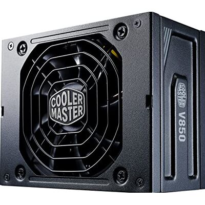 Cooler Master V850 SFX Gold, Prise EU 850W 80 PLUS Gold, Alimentation Modulaire PC SFF/Mini-ITX, Ventilateur Hydrodynamique Silencieux 92mm Semi-Passif, Adaptateur SFX-ATX, Garantie 10 ans 850W Cooler Master V850 SFX Gold, Prise EU 850W 80 PLUS Gold, Alimentation Modulaire PC SFF/Mini-ITX, Ventilateur Hydrodynamique Silencieux 92mm Semi-Passif, Adaptateur SFX-ATX, Garantie 10 ans 850W