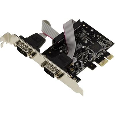 KALEA-INFORMATIQUE Carte contrôleur PCI Express PCIe Série RS232 2 Ports avec Chipset Oxford OXPCIe952. Equerres Low et High Profile KALEA-INFORMATIQUE Carte contrôleur PCI Express PCIe Série RS232 2 Ports avec Chipset Oxford OXPCIe952. Equerres Low et High Profile