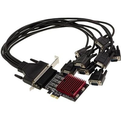 KALEA-INFORMATIQUE Carte Contrôleur PCIe série RS232 DB9 8 Ports sur Cordon Type Pieuvre avec Chipset ASIX AX99100 KALEA-INFORMATIQUE Carte Contrôleur PCIe série RS232 DB9 8 Ports sur Cordon Type Pieuvre avec Chipset ASIX AX99100