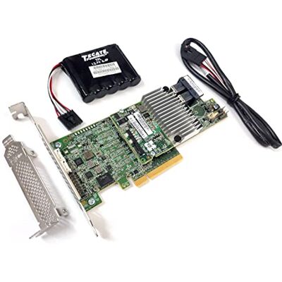 LSI MegaRAID 9361-8i Carte contrôleur RAID PCI-e 1 Go Cache 3.0 6 Gbit/s SAS/SATA RAID + batterie de secours LSI MegaRAID 9361-8i Carte contrôleur RAID PCI-e 1 Go Cache 3.0 6 Gbit/s SAS/SATA RAID + batterie de secours