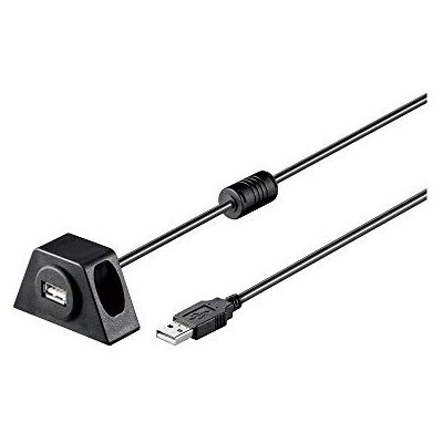 goobay Wentronic Rallonge USB 2.0 Fiche A/Prise A 2m Noir (Import Allemagne) goobay Wentronic Rallonge USB 2.0 Fiche A/Prise A 2m Noir (Import Allemagne)
