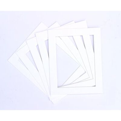 Frame Company Lot de 10 cadres photo à monter blanc, A4 for Image Size 9x6 Frame Company Lot de 10 cadres photo à monter blanc, A4 for Image Size 9x6