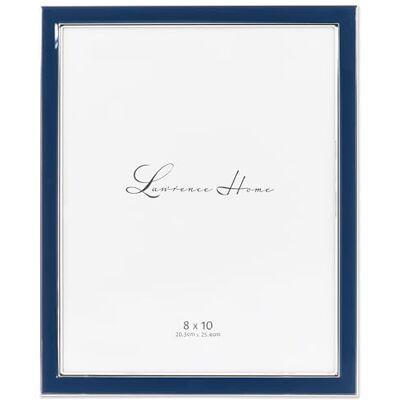 Lawrence Frames Cadre photo en émail bleu marine, 20,3 x 25,4 Lawrence Frames Cadre photo en émail bleu marine, 20,3 x 25,4