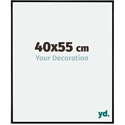 yd. Your Decoration Fotokader 40x55 cm Zwart Mat Fotokader van Kunststof met Acrylglas Antireflex Kader 40x55 cm Evry yd. Your Decoration Fotokader 40x55 cm Zwart Mat Fotokader van Kunststof met Acrylglas Antireflex Kader 40x55 cm Evry