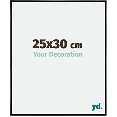 yd. Your Decoration Fotokader 25x30 cm Zwart Mat Fotokader van Kunststof met Acrylglas Antireflex Kader 25x30 cm Evry yd. Your Decoration Fotokader 25x30 cm Zwart Mat Fotokader van Kunststof met Acrylglas Antireflex Kader 25x30 cm Evry